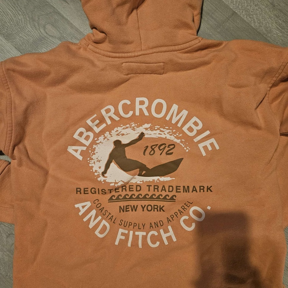 Abercrombie & Fitch Rust Hoodie